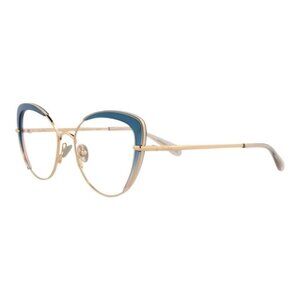New Authentic Pomellato Womens Cat Eye Gold Gold Transparent Fashion Designer Su